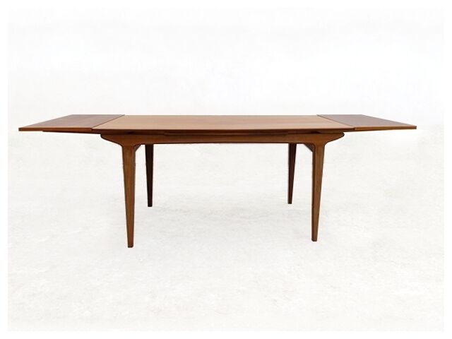 Teak dining table edition Vintage Scandinavian LB 60s