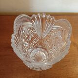 Bohemian crystal vase