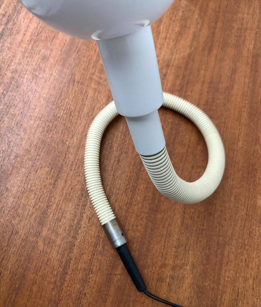 Vintage Space Age clamp lamp Italian Hebi by Isao Hosoe for Valenti Luce, 1970s, set of 2