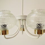Mid-century chandelier by instala jilove u decina,1970's.