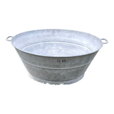 Bassine en zinc