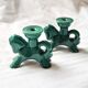 Pair of ceramic candlesticks