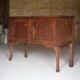 Buffet 2 portes, meuble bois, buffet sur pied, meuble de rangement vintage