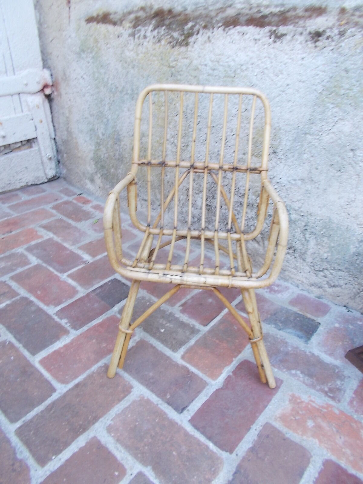 Child rattan armchair