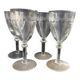 4 wine glasses