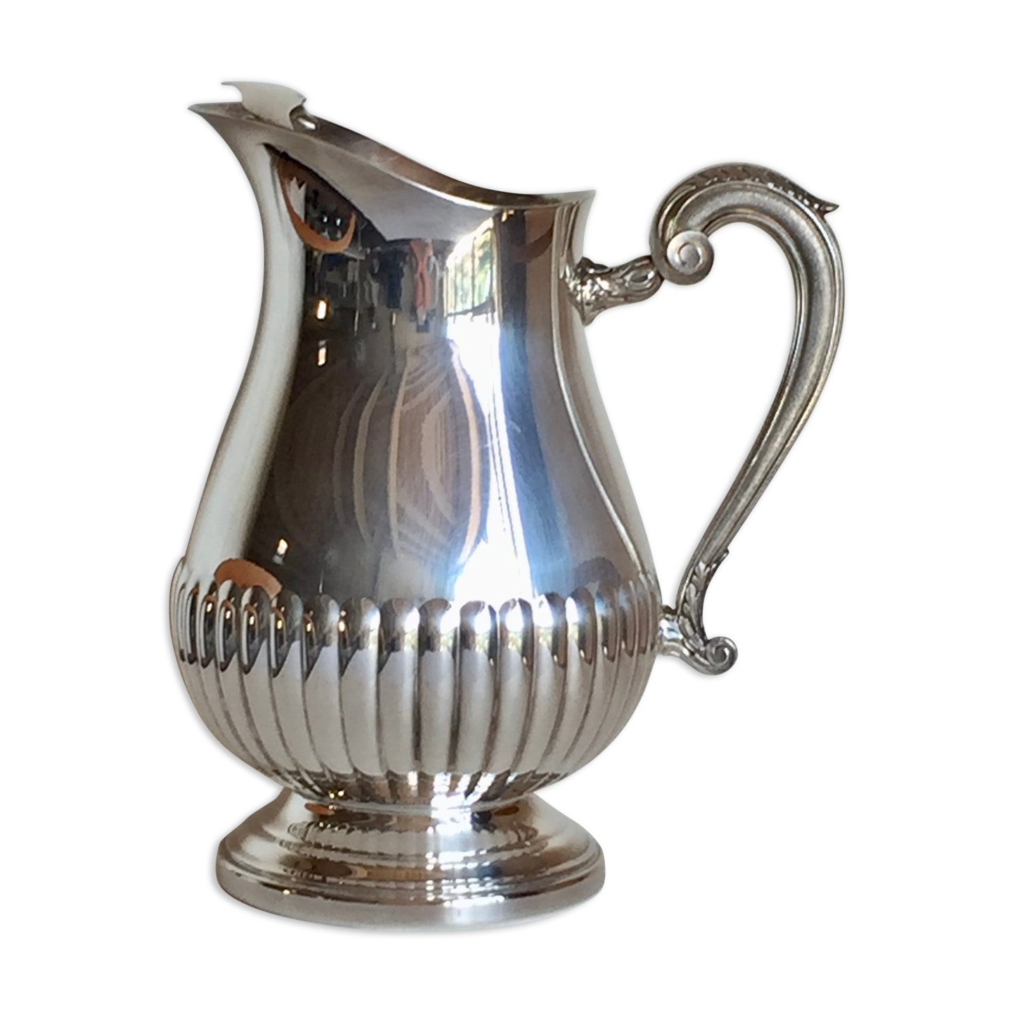 Christofle pitcher silver metal