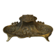 Brass inkwell
