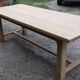 Farm table in solid oak