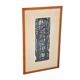 Woodcut titled 'Trees' from 1963