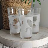 Wheat ear pattern glasses