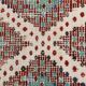 Tapis Kilim oriental bleu et vert