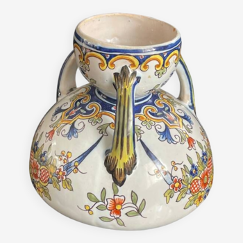 Fourmaintraux earthenware vase