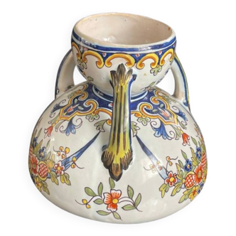 Fourmaintraux earthenware vase