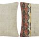Set of 2 vintage kilim cushion covers 61x61 cm