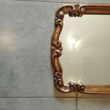 Large mirror in baroque rocaille rococo style