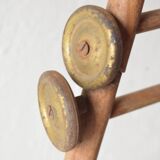 Torck - ancienne chaise haute en bois pour poupée - 1950