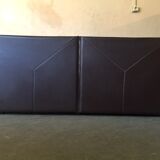 2-seater leather leolux sofa