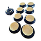 1960s yellow and black coffee service by Villeroy and Boch.