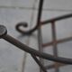 Curule stool/seat in Neo-Classical Empire style