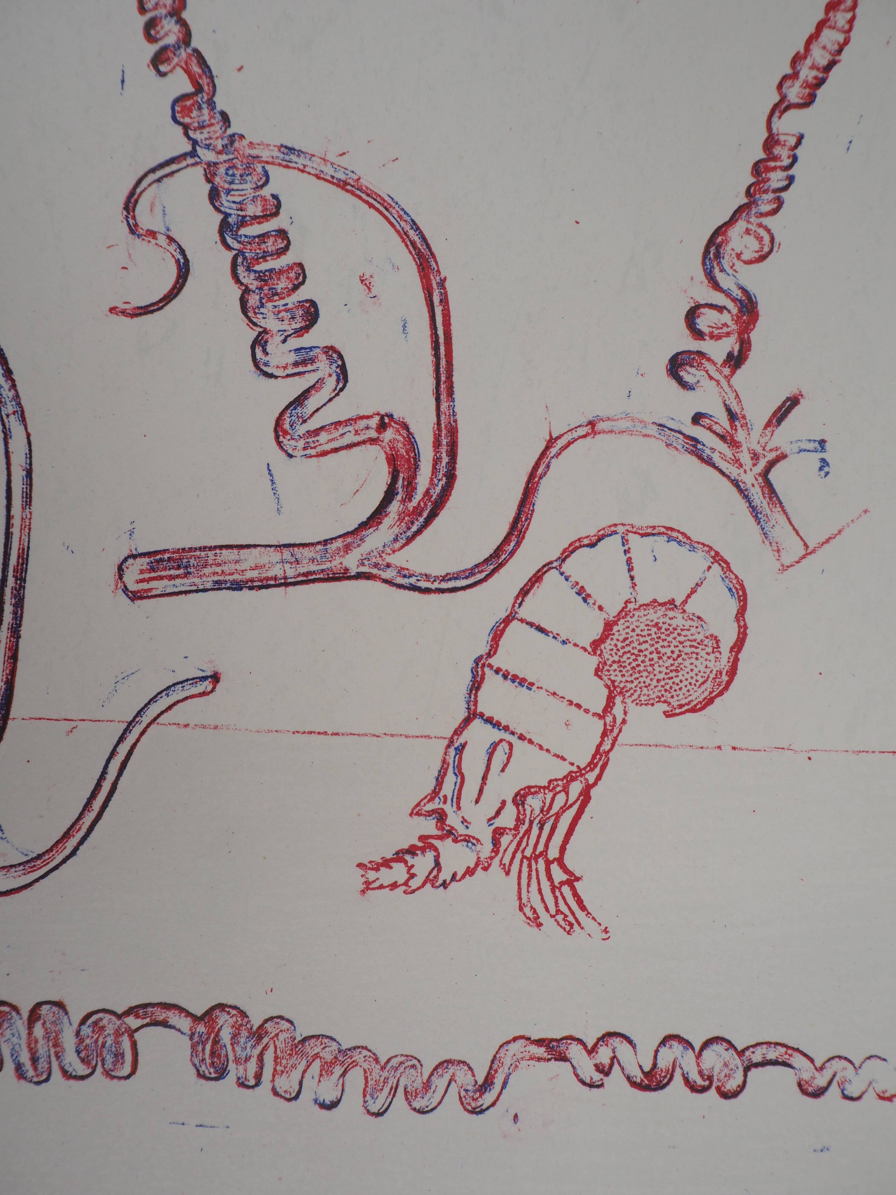 Max Ernst: Surrealist Composition - Original Lithograph