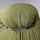 Green linen Soriana chaise longue, Afra & Tobia Scarpa, Cassina, 1970
