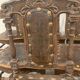 6 chaises de style Renaissance en chêne, XXème siècle