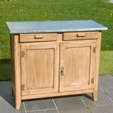 Patinated Parisian buffet – Zinc tray