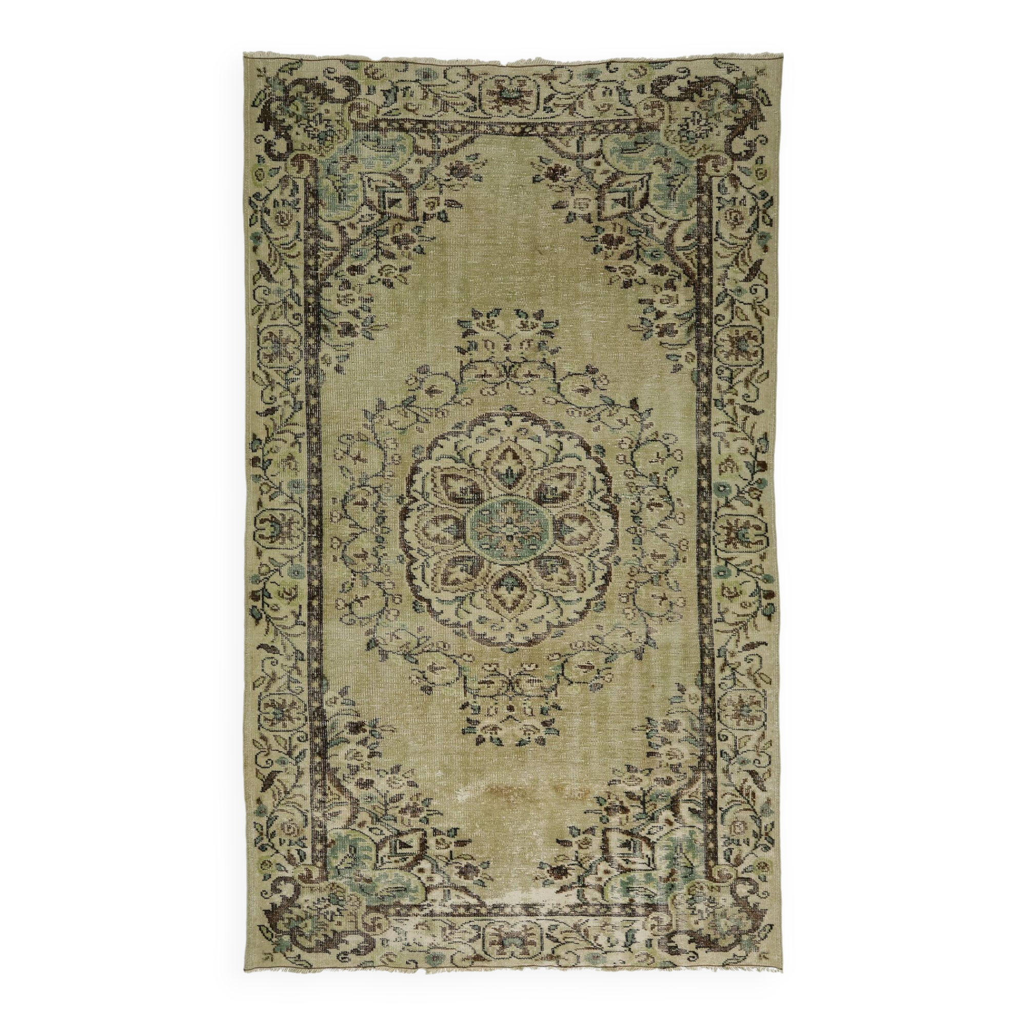 Modern Unique Rug, Turkish Oriental Handmade Boho Kilim Rug,for Kitchen,Bedroom 275 x 160 cm