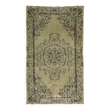 Modern Unique Rug, Turkish Oriental Handmade Boho Kilim Rug,for Kitchen,Bedroom 275 x 160 cm