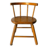 Old solid wood children's chair