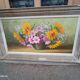 Painting by Jody Bergsma painting on canvas depicting flowers