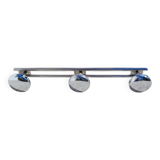 Vintage chrome 3-door coat rack