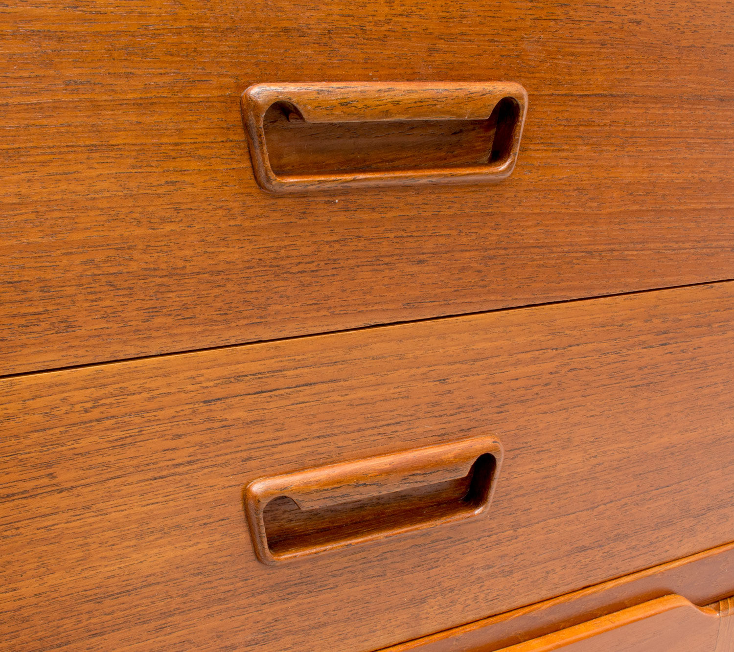 Danish teak writing desk model 69, by Arne Wahl Iversen 1960