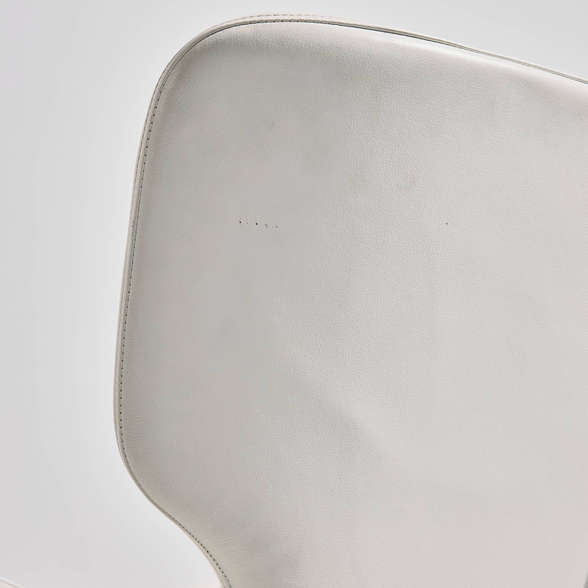 Italian leather armchair by Tonon