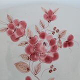 Dish Henriot Quimper decorations with flowers