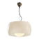 Suspension Artemide Clinio vintage en métal et verre design 1960s