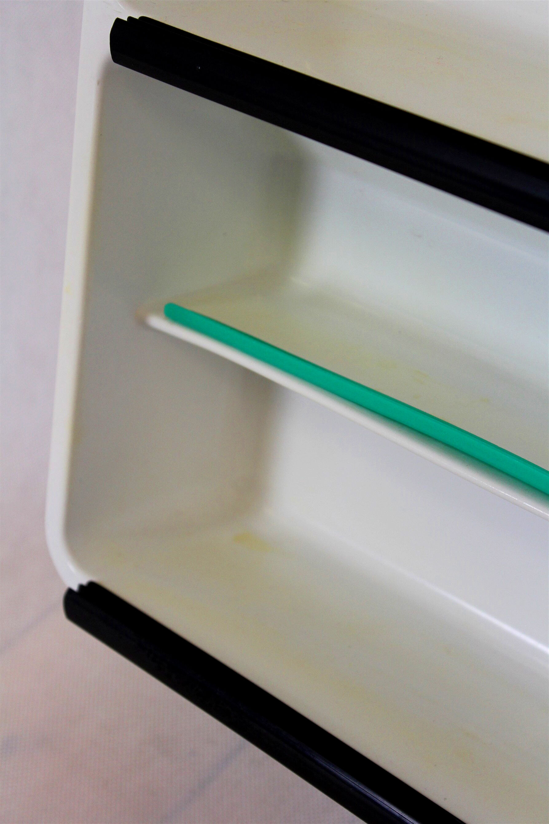 Vintage Bathroom Cabinet with Sliding Doors, 1970s