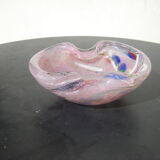 Polylobed glassware in blown glass from Murano