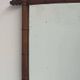 Antique faux bamboo mirror, France, late 19th century