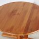 Danish design extendable round dining room table 'Skast'