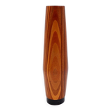 Mid-century Scandinavian wooden vase - 1960s - H:36cm