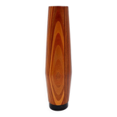 Mid-century Scandinavian wooden vase - 1960s - H:36cm