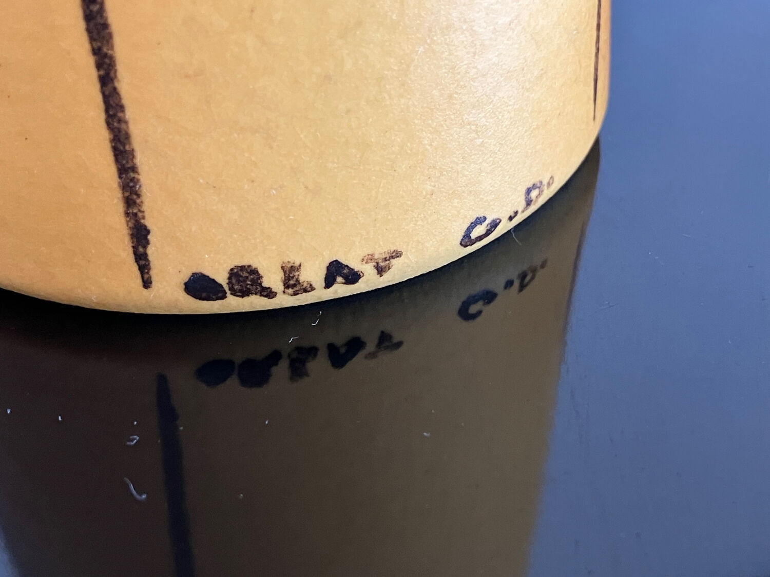 Vintage liqueur carafe