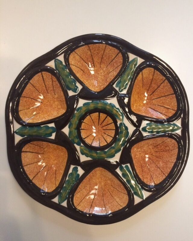 St. John's Earthenware Oyster Dish