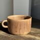 Tasse en grès émaillé brun H6,5 D10,5