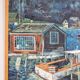 Harbor View, 1969, Acrylic on Canvas