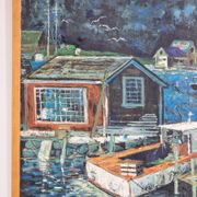 Harbor View, 1969, Acrylic on Canvas