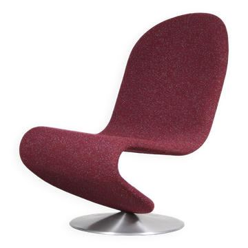 2020 edition of the 1970s 1-2-3 chair by Verner Panton for VerPan, Denmark