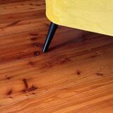 Canapé scandinave moderne en velours du milieu du siècle, années 1950