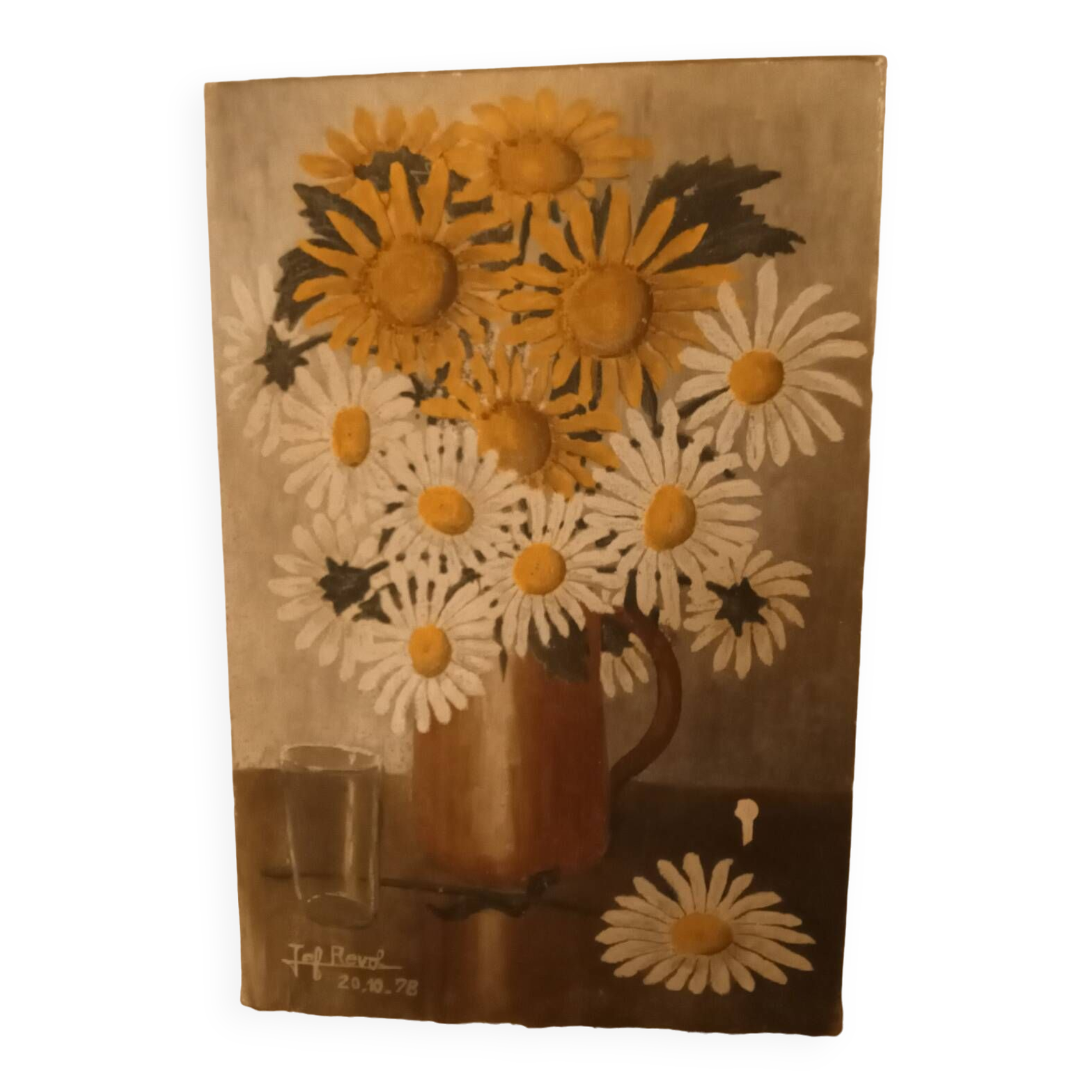 Oil painting floral painting